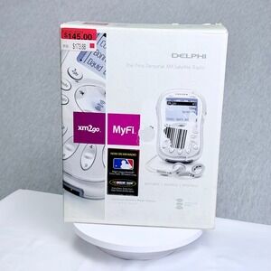 Delphi MyFi XM2go Satellite Radio Receiver SA10113-11P1 Vintage 2004 Portable